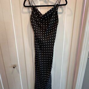 RVCA x Camille Rowe Polka Dot Midi dress - Large/12